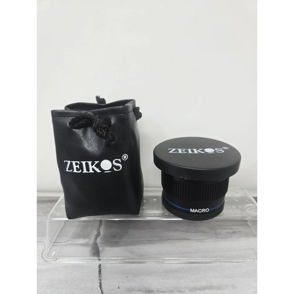 Zeikos 0.40X Super‎ Wide Fisheye Lens Professional HD  NOS  For 46/49/52/58 mm
